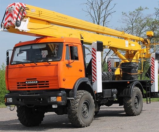 Аренда автовышки в Гудермесе и  Чеченской республике