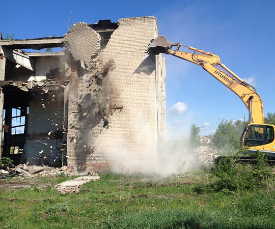 Демонтаж зданий в Гудермесе и  Чеченской республике
